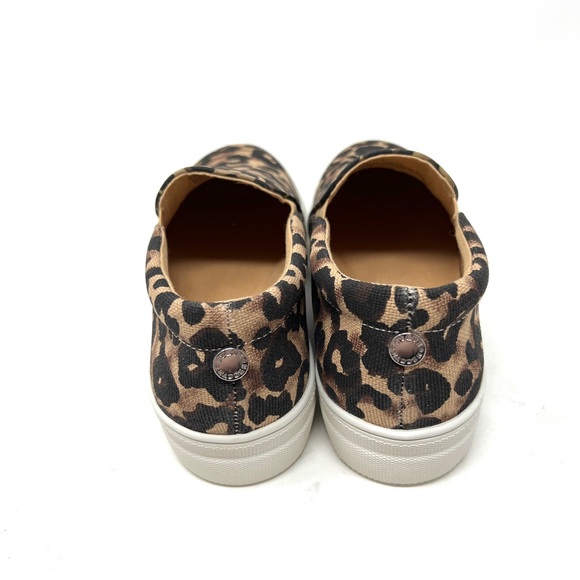 Steve Madden Leopard Cheetah Animal Print Slip On Loafers Sneakers - Picture 4 of 10